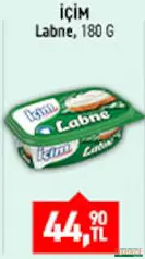 İÇİM LABNE 180 G fiyat ve kampanya bilgisi
